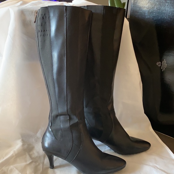Tahari Shoes - Tahari Kitten Heel Stretch Boot